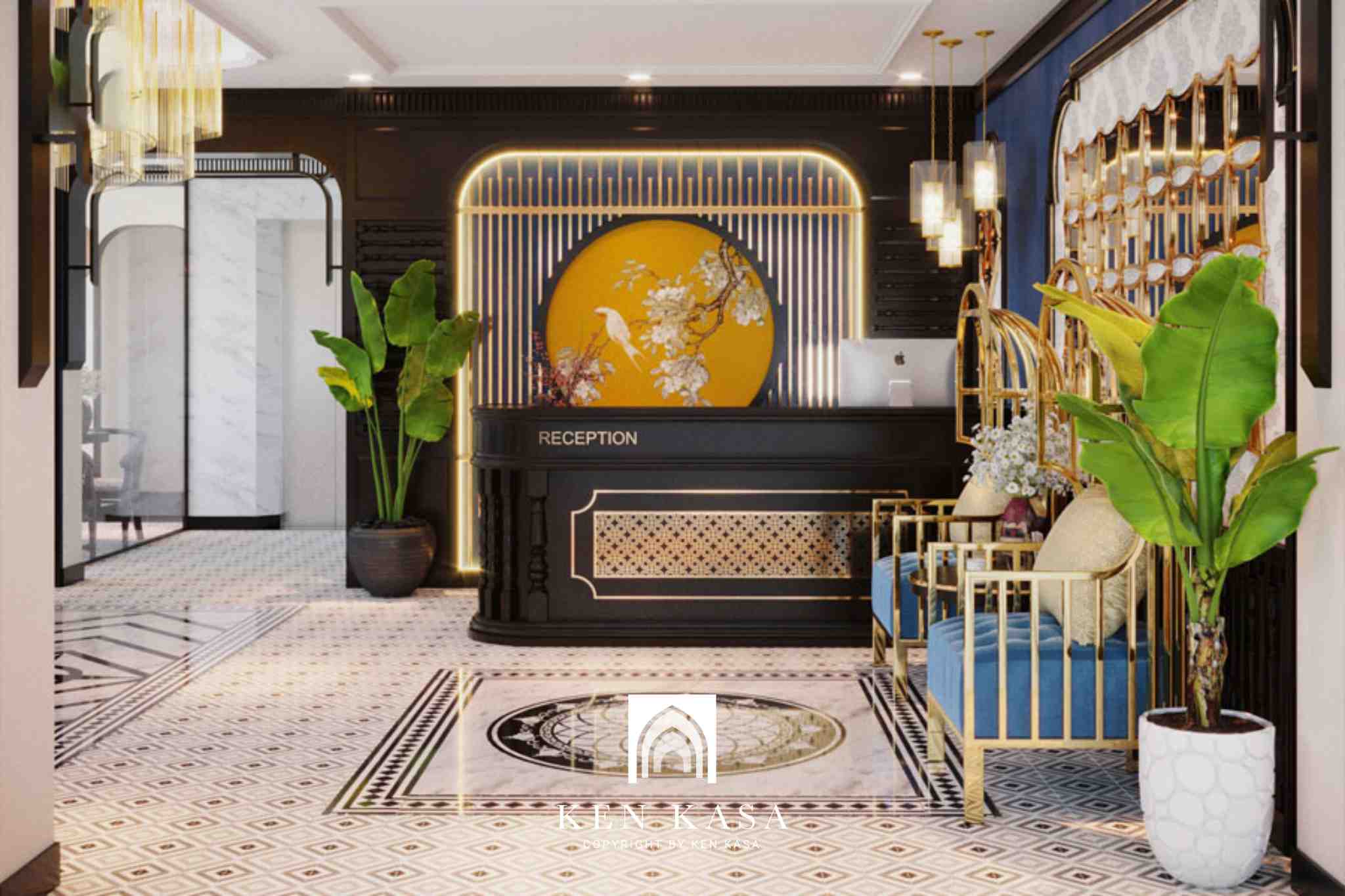 Thiết kế Indochine thời hiện đại 